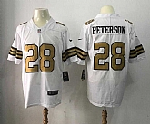 Nike Limited New Orleans Saints #28 Adrian Peterson White Color Rush Jersey,baseball caps,new era cap wholesale,wholesale hats